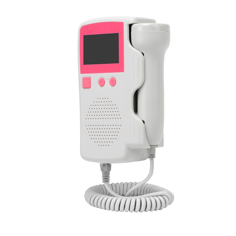 Upgraded 3.0MHz Doppler Fetal Heart rate Monitor Home Pregnancy Baby Fetal Sound Heart Rate Detector LCD Display No Radiation